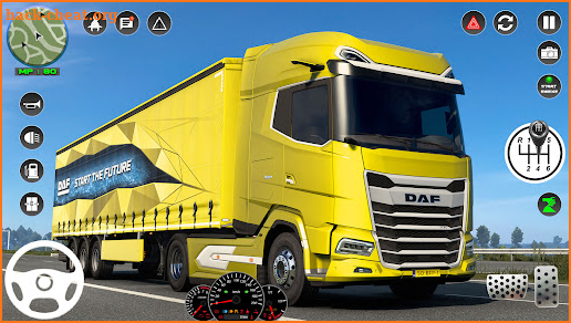 Euro Truck Simulator Cargo 3D screenshot