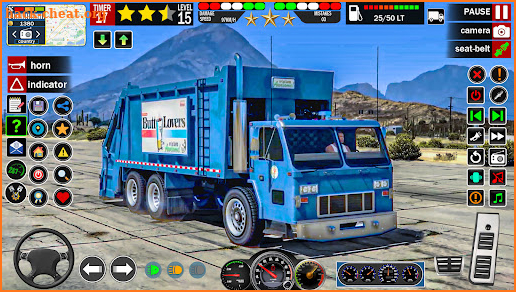 Euro Truck: Trash Truck Games screenshot