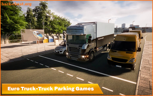 Euro Truck-Truck Parking Games screenshot