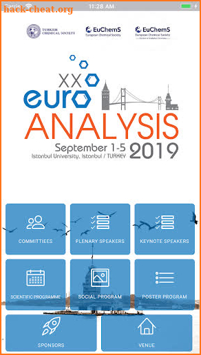 Euroanalysis 2019 screenshot
