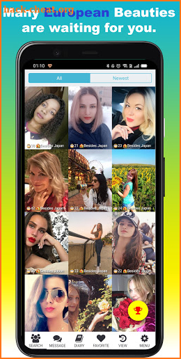 EuroMate: Make friends, Dating screenshot