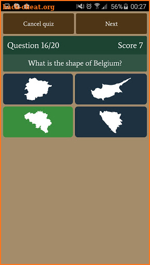 Europe Quiz Pro screenshot