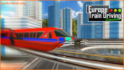Europe Train Driving Simulator 3D screenshot