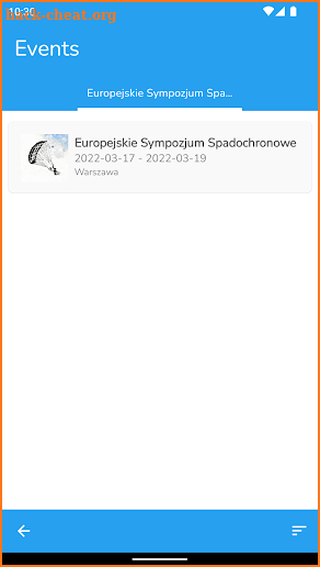 European Skydiving Symposium screenshot