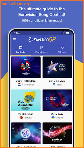 EurovisionGP - Scorecards, Videos, Stats and Guide screenshot