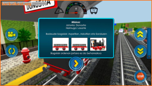 Euskadi Train Trip (Euskaditik tren bidai bat) screenshot