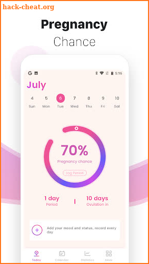 Eva Period Tracker- Menstrual Cycle Tracker screenshot