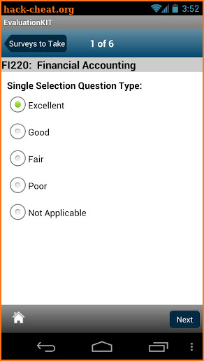 EvaluationKIT Mobile screenshot