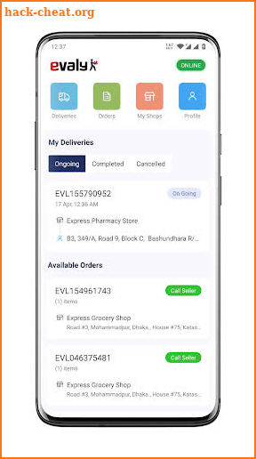 Evaly Hero - Express Delivery screenshot