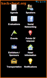 EVAWI Conference App screenshot