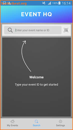 Event HQ screenshot