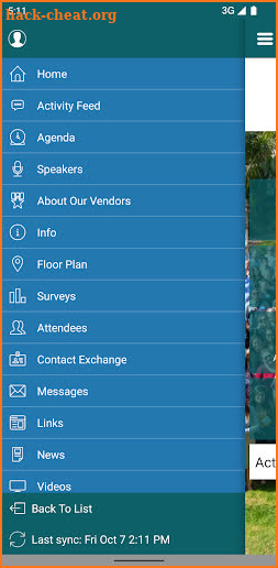 Event Network Events screenshot