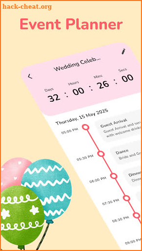 Event Planner - Wedding, Party screenshot