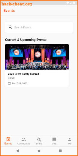 Event Safety Portal screenshot