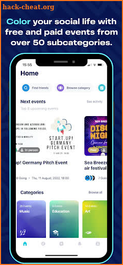 Eventeam - Events and fun screenshot