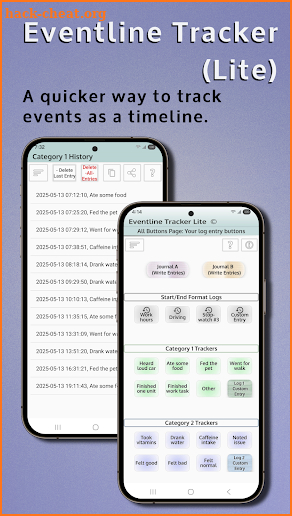 Eventline Tracker Lite screenshot