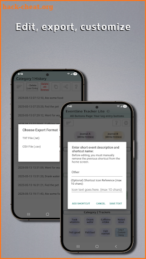 Eventline Tracker Lite screenshot