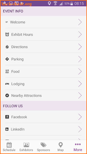 EventMeow event app for trade shows, conferences screenshot