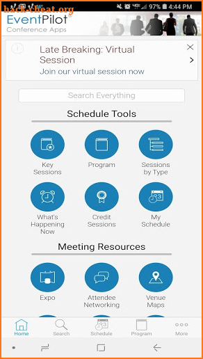 EventPilot Virtual Event App screenshot