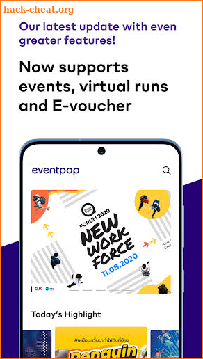 Eventpop screenshot