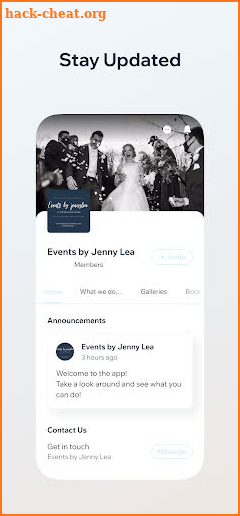 Events by Jenny Lea @ RRG screenshot