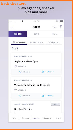 Events by Teladoc Health screenshot