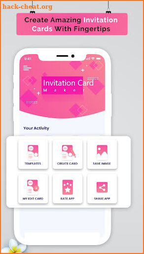 Events Invitation Card Maker screenshot