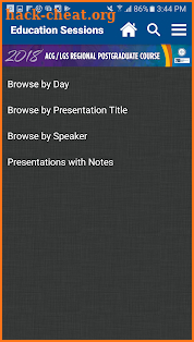 eventScribe screenshot