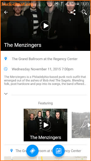 eventseeker - events, concerts screenshot