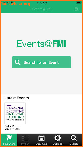 Events@FMI screenshot
