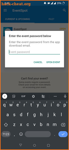 EventSpot screenshot