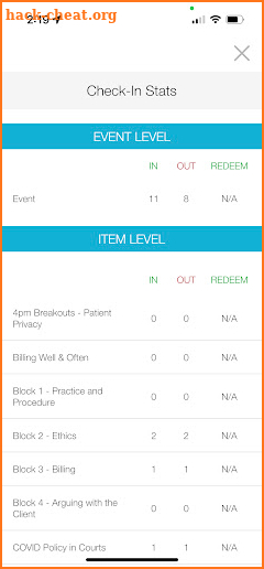 Eventsquid QR Scan App screenshot