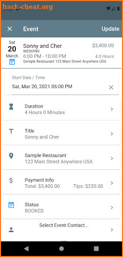EventsSee Event Manager screenshot