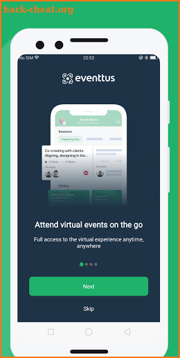 Eventtus: Virtual Events screenshot