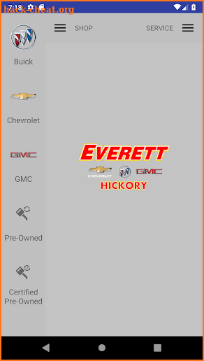 Everett Chevrolet Buick GMC Hickory screenshot