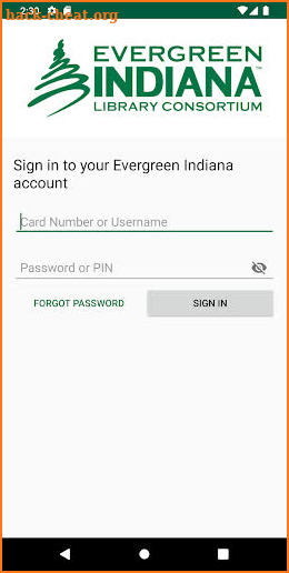 Evergreen Indiana screenshot