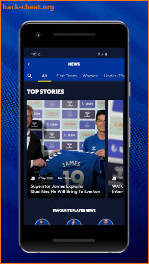 Everton screenshot