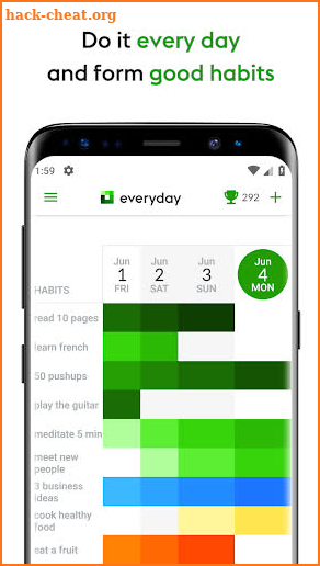 everyday | Habit Tracker & Bullet Journal screenshot