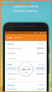 EveryDollar: Monthly Expense Tracker & Manager screenshot