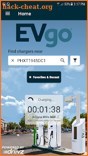 EVgo screenshot