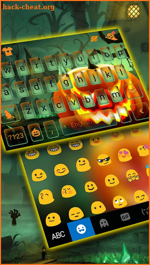 Evil Halloween Keyboard Theme screenshot