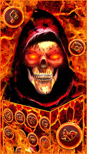 Evil, Hell, Skull Theme & Live Wallpaper screenshot