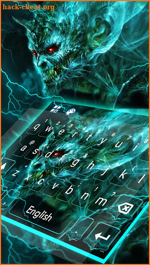 Evil Monster Keyboard Theme screenshot