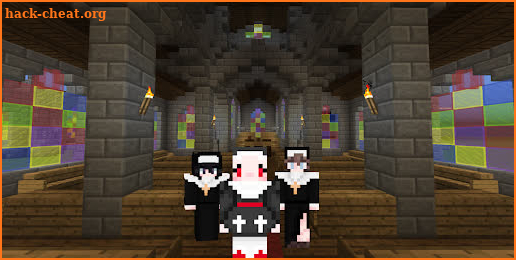 Evil Nun Skin for Minecraft screenshot