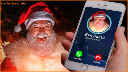Evil Santa Call Prank screenshot