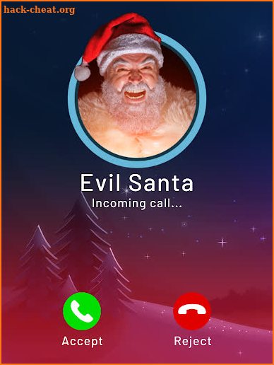 Evil Santa Call Prank screenshot