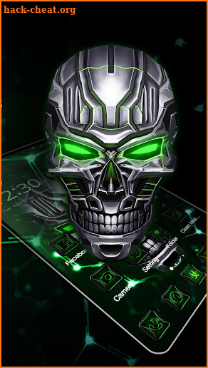 Evil skull theme package screenshot