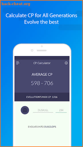 Evolution CP & IV Calculator, Raids and more screenshot