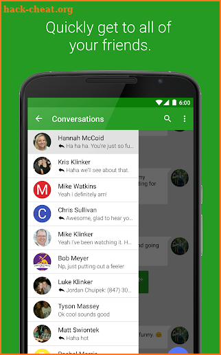 EvolveSMS (Text Messaging) screenshot