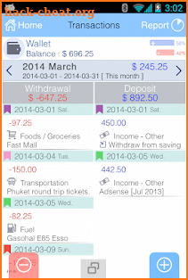 EvoWallet - Money Tracker [Premium] screenshot